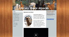 Desktop Screenshot of jerseyshorealpacas.com